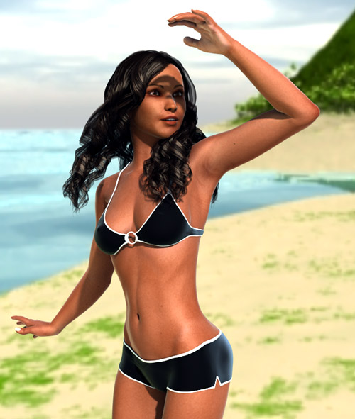 DAZ3D - On The Beach Free Download