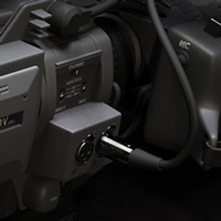 DAZ Studio render of the professional video camera