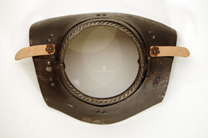 Top view of the gorget