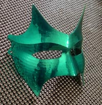 Green Metal Mask